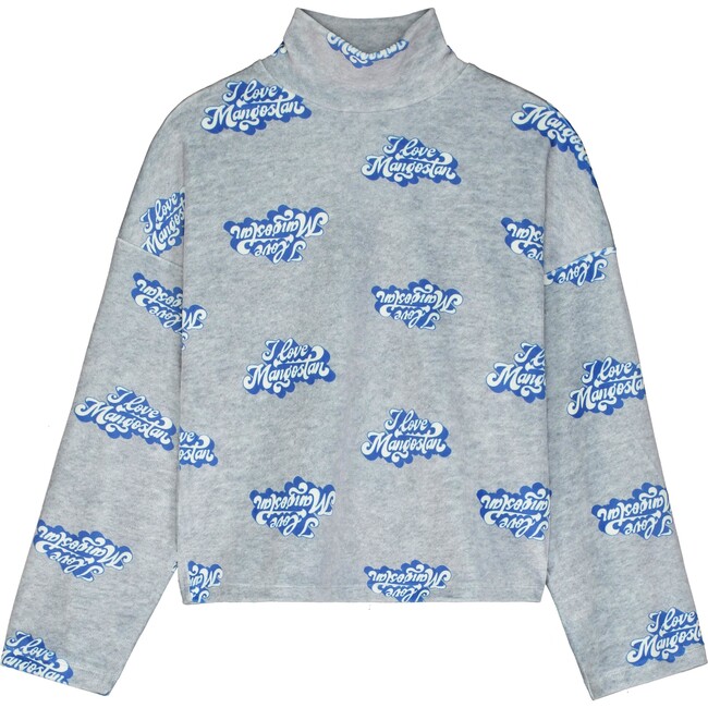ILM VELVET TURTLENECK, GREY