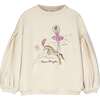 BALLERINA SWEATSHIRT, ANGORA - Sweatshirts - 1 - thumbnail