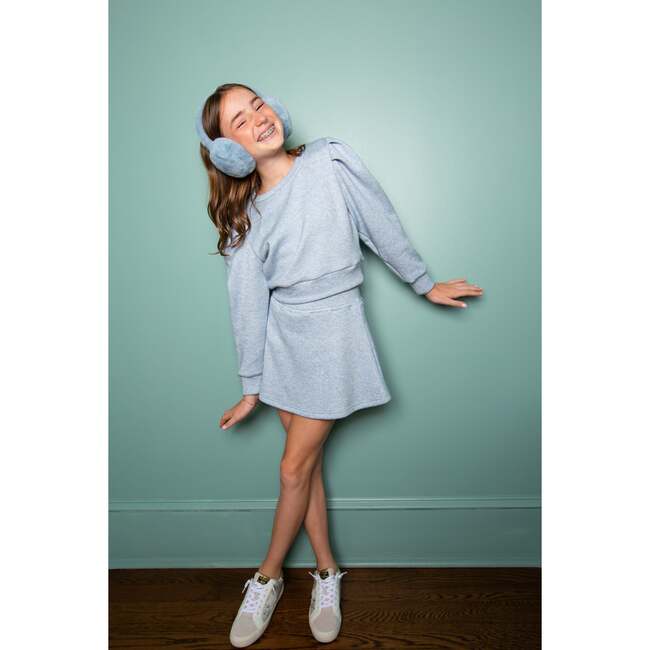 Peyton Sweater, Light Blue - Sweaters - 2