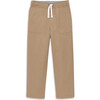 Kids Lined Stretch Chino Pocket Pant, Khaki - Pants - 1 - thumbnail