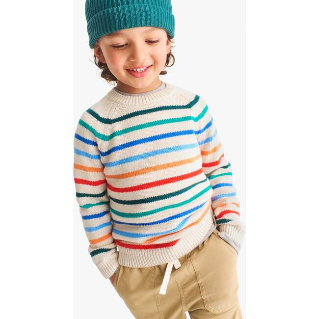 Kids Lined Stretch Chino Pocket Pant, Khaki - Pants - 2