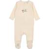 Flying High Footie Ivory - Footie Pajamas - 1 - thumbnail