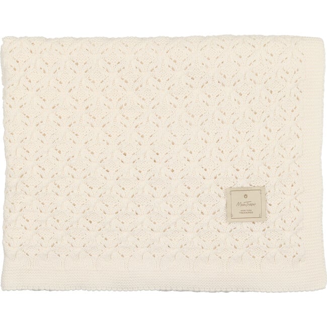Extra Luxe Knit Blanket, Ivory