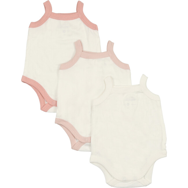 Spaghetti Strap Modal Onesie 3 Pack, Girls