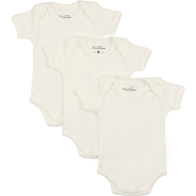 Short Sleeve Modal Onesie 3 Pack, Unisex