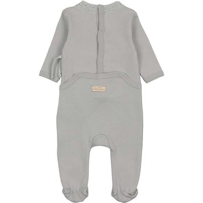 Knit Twist Layette Set Pearl Blue