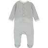 Classic Wrap Layette Set Ivory & Taupe - Mixed Apparel Set - 3
