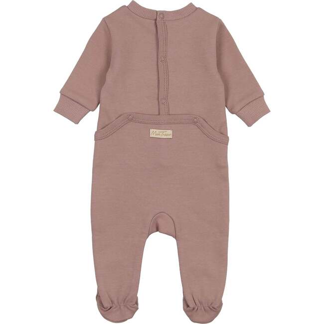 Posh Print Footie & Hat Set Mauve - Mixed Apparel Set - 4