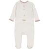 Classic Wrap Layette Set Pink Whip - Mixed Apparel Set - 4