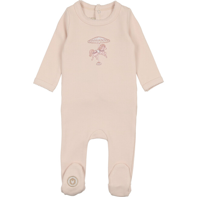 Prancing Pony Footie Barely Pink