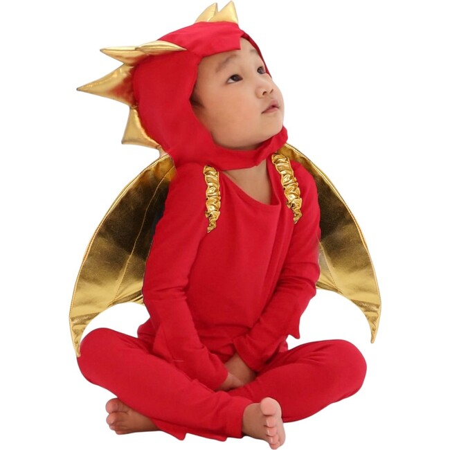 Sunfire Dragon Costume - Pajamas - 3
