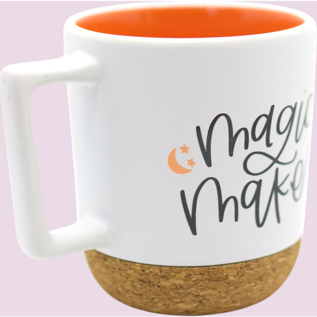 Magic Maker Orange and White Halloween Mug - Tableware - 2