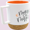 Magic Maker Orange and White Halloween Mug - Tableware - 2