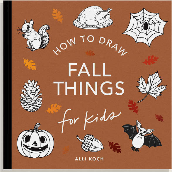 Fall Things: How to Draw Books for Kids