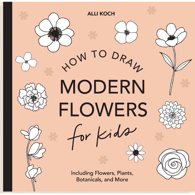 How to Draw Modern Flowers For Kids