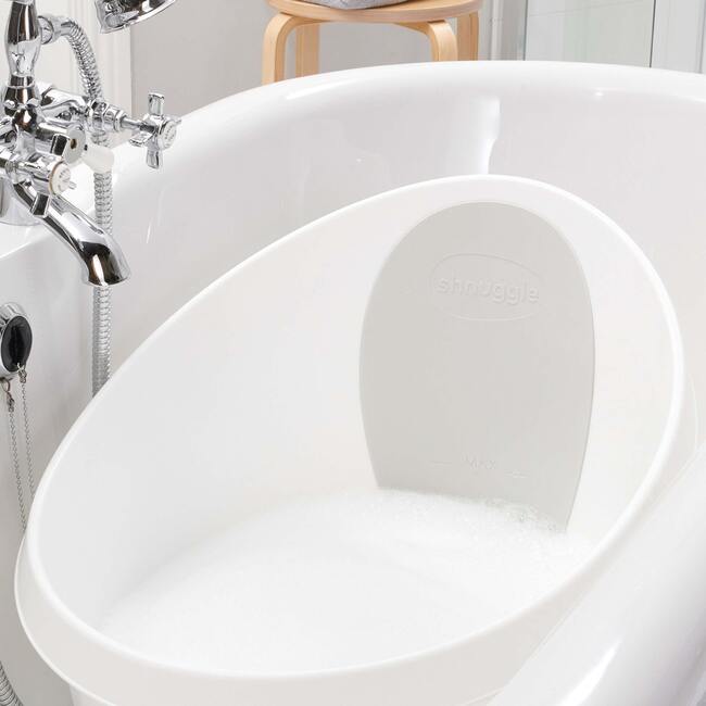 Toddler Bath, White - Tubs - 4