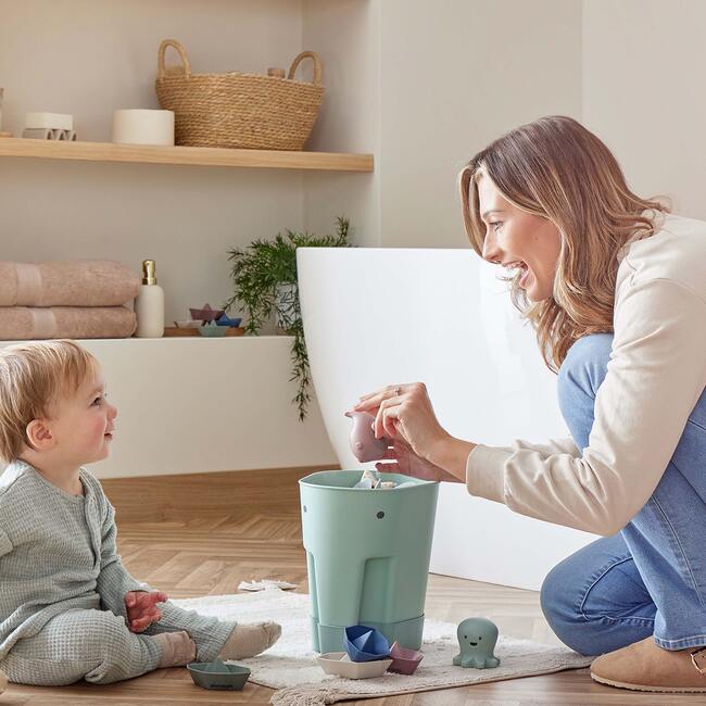Ellie Toy Drying Caddy, Eucalyptus - Bath Accessories - 3