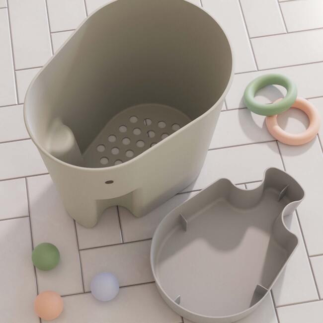 Ellie Toy Drying Caddy, Taupe - Bath Accessories - 6