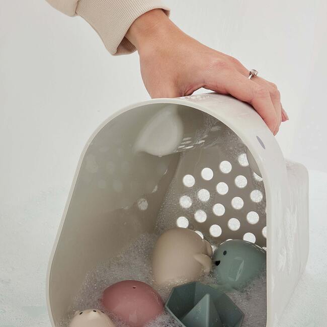 Ellie Toy Drying Caddy, Grey - Bath Accessories - 9