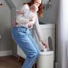 Eco-Touch Diaper Pail, White - Diaperings - 4