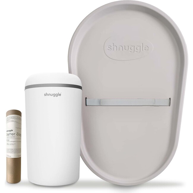 Changing Essentials Kit: Squishy Changing Mat + Diaper Pail + Better Bag Liners, Tuape