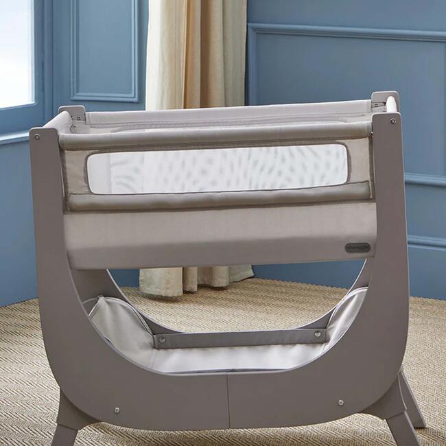 Air Lite Infant Crib, Grey - Cribs - 9