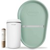 Changing Essentials Kit: Squishy Changing Mat + Diaper Pail + Better Bag Liners, Eucalyptus - Changing Pads - 1 - thumbnail
