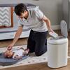 Eco-Touch Diaper Pail, White - Diaperings - 5