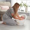 Bath & Change Bundle: Baby Bath + Accessories Bundle + Squishy Changing Mat, White - Bath Sets - 2