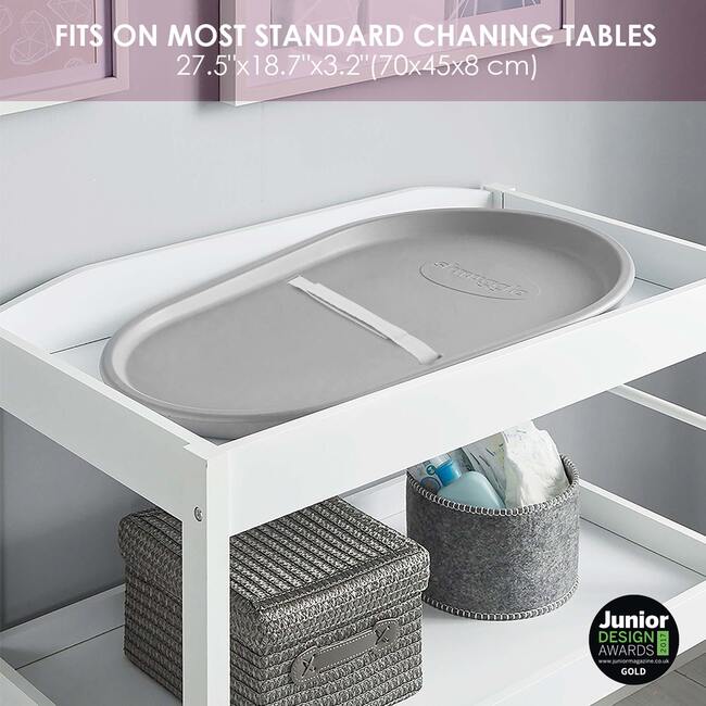Changing Essentials Kit: Squishy Changing Mat + Diaper Pail + Better Bag Liners, Eucalyptus - Changing Pads - 6