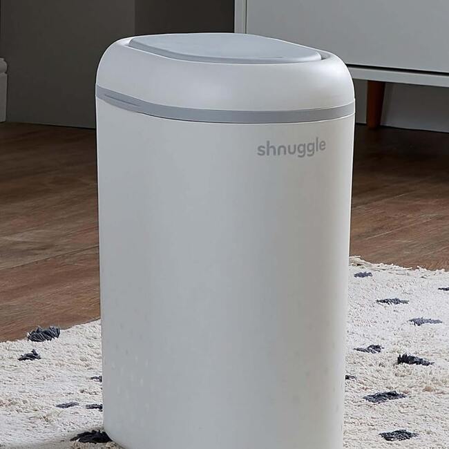 Eco-Touch Diaper Pail, White - Diaperings - 8