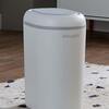 Eco-Touch Diaper Pail, White - Diaperings - 8