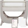 Air Lite Infant Crib with 1 waterproof sheet + 2 sheets, Taupe - Cribs - 1 - thumbnail