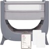 Air Lite Infant Crib with 1 waterproof sheet + 2 sheets, Grey - Cribs - 1 - thumbnail