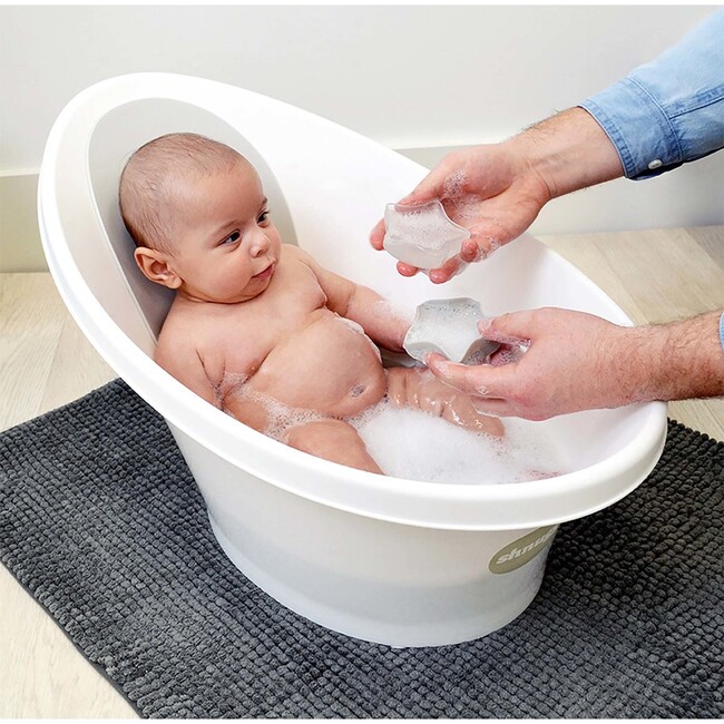 Bath Accessories Bundle: Ellie Drying Caddy, Washy Jug, Boat Toys & Wishy Star Toy, Eucalyptus - Bath Sets - 8