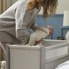 Air Lite Infant Crib with 1 waterproof sheet + 2 sheets, Taupe - Cribs - 9