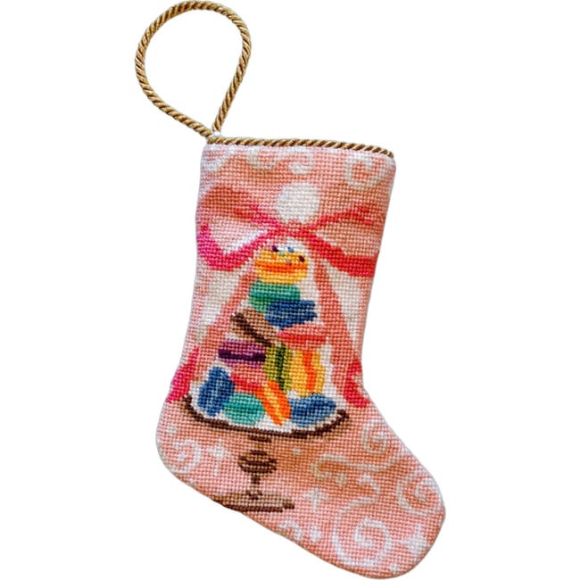 Bon Appetite Macarons Stocking