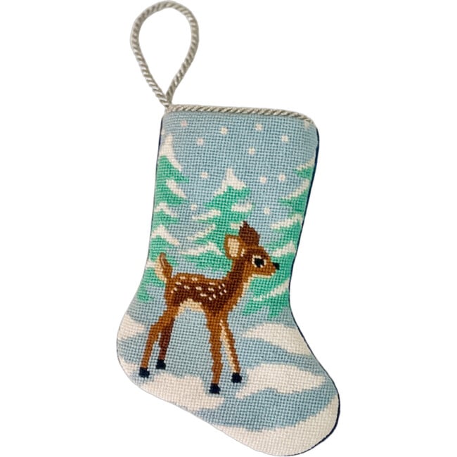 Festive Fawn Stocking