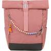 Ari Rolltop Backpack Set | Rowan Bag Charm, Rosewood Pink - Backpacks - 6
