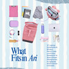 Ari Rolltop Backpack Set | Rowan Bag Charm, Rosewood Pink - Backpacks - 7