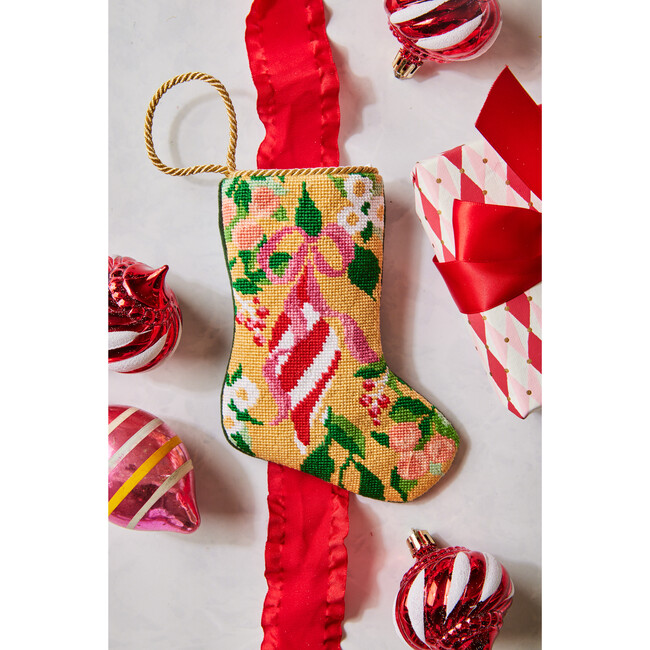 Candy Stripe Christmas Stocking