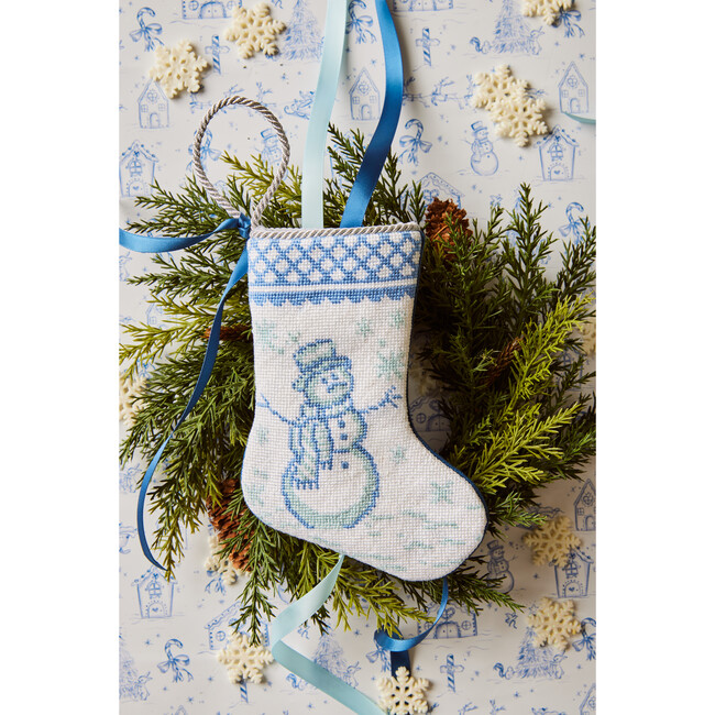 Friendly Frosty Stocking, Toile - Stockings - 2