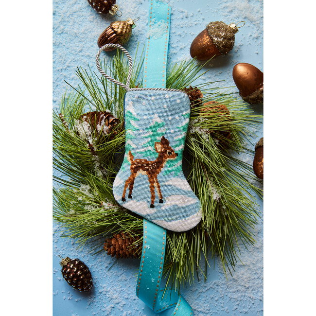 Festive Fawn Stocking - Stockings - 2