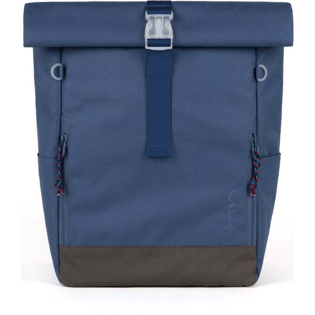 Ari Rolltop Backpack Set | Chest Strap, Midnight Blue
