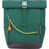 Ari Rolltop Backpack Set | Rowan Bag Charm, Forest Green - Backpacks - 6