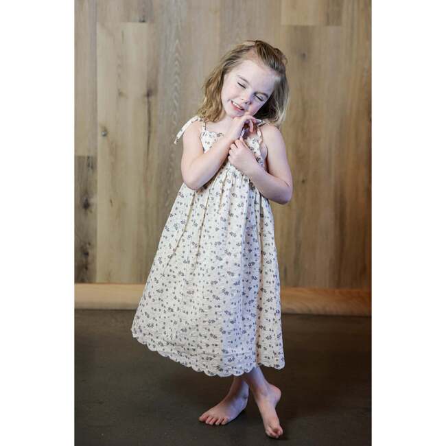 Textured Printed Jumper, Sand - Jumpsuits - 4