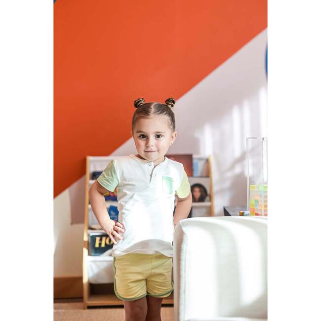 Sunshine Rainbows 2Pc Set, Sage