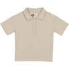 Seersucker Boys Shirt, Tan - Cardigans - 1 - thumbnail