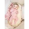 Simple Pointelle Footie, Mauve - Footie Pajamas - 2