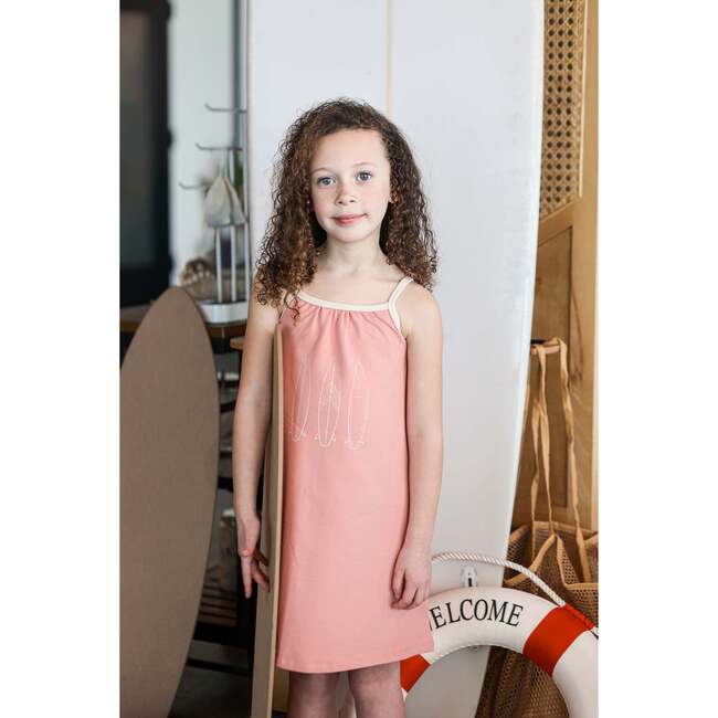 Island Stripe Jumper, Salmon